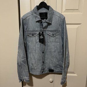 PRPS Men's Denim Jacket Size L NWT